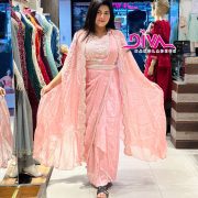 Premium Designer Saree with Koti