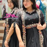 Premium Designer Saree with Koti