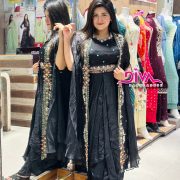 Premium Designer Saree with Koti
