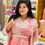 Premium Designer Saree with Koti