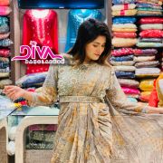 Exclusive Saree Pattern Dress