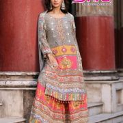 Ajrak Printed Dress