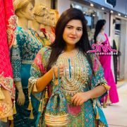 Fancy Kaftan Pattern Dress