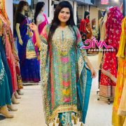 Fancy Kaftan Pattern Dress