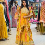 Fancy Kaftan Pattern Dress