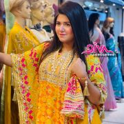 Fancy Kaftan Pattern Dress
