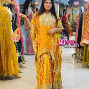 Fancy Kaftan Pattern Dress