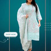 Organza Three Piece