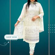 Georgette Three Piece