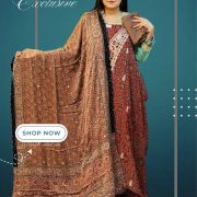 Pure Ajrak Printed Dress