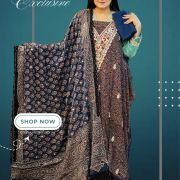Pure Ajrak Printed Dress