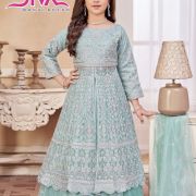 Kids Anarkali Gown Pattern