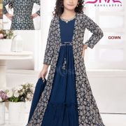 Kids Koti Pattern Gown