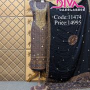 Gujarati Ajrak printed dress