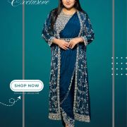 Saree Drape Pattern Dress
