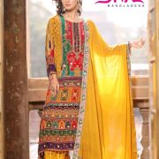 Ajrak printed dress