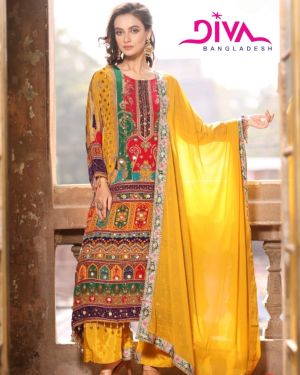 Ajrak printed dress
