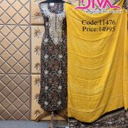 Ajrak printed dress