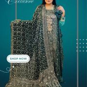 Ajrak printed dress