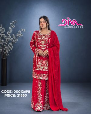 Royal Red Elegance ❤️ | A Statement of Luxury & Grace