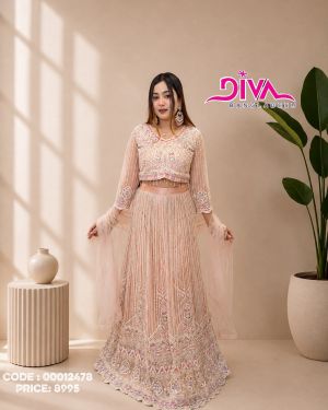 Premium Designer Wear Lahenga\ Gown – Luxury Imported Collection 0010