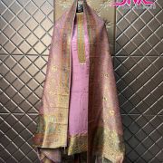 Premium Indian Silk Unstitched 3 Piece | Luxury Heritage Collection