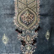 🌸 Premium Indian Unstitched 3 Piece | Floral Heritage Luxury Edition