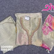 Indian Premium Floral Unstitched 3 Piece – Luxury  Edition 0051