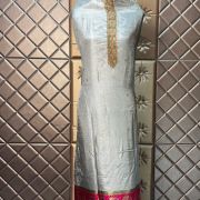 Indian Premium Floral Unstitched 3 Piece – Luxury  Edition 0054