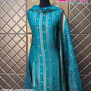 Indian Premium Floral Unstitched 3 Piece – Luxury  Edition 0053